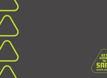 Grey background with green Get Home Safe logo