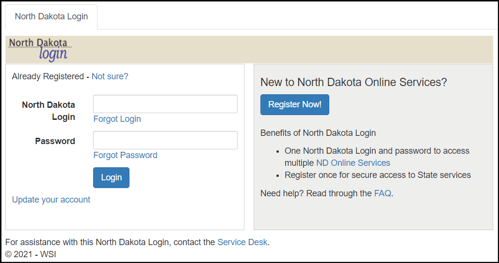 ND Login