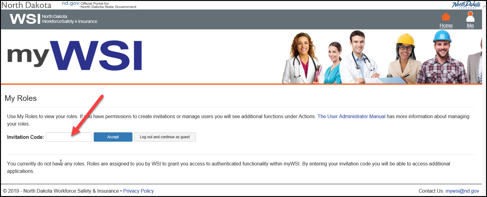 myWSI Invitation