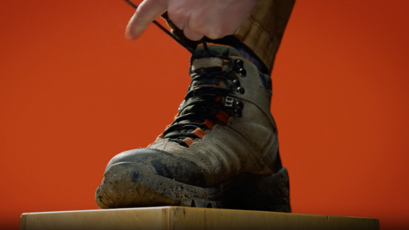 Image of a work boot